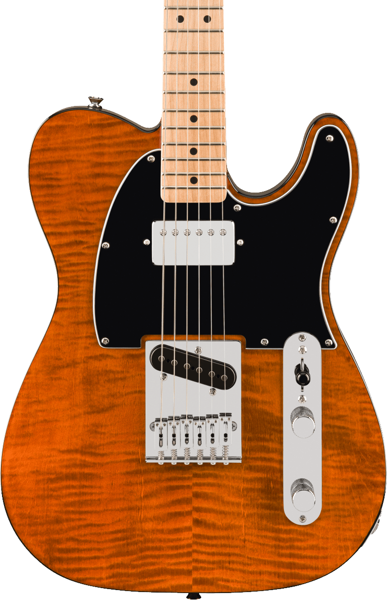 Squier Affinity Series Telecaster FMT SH in Mocha - Andertons